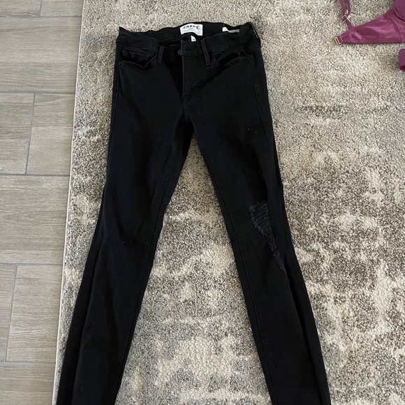 Frame denim jeans black size 27 - Picture 1 of 1
